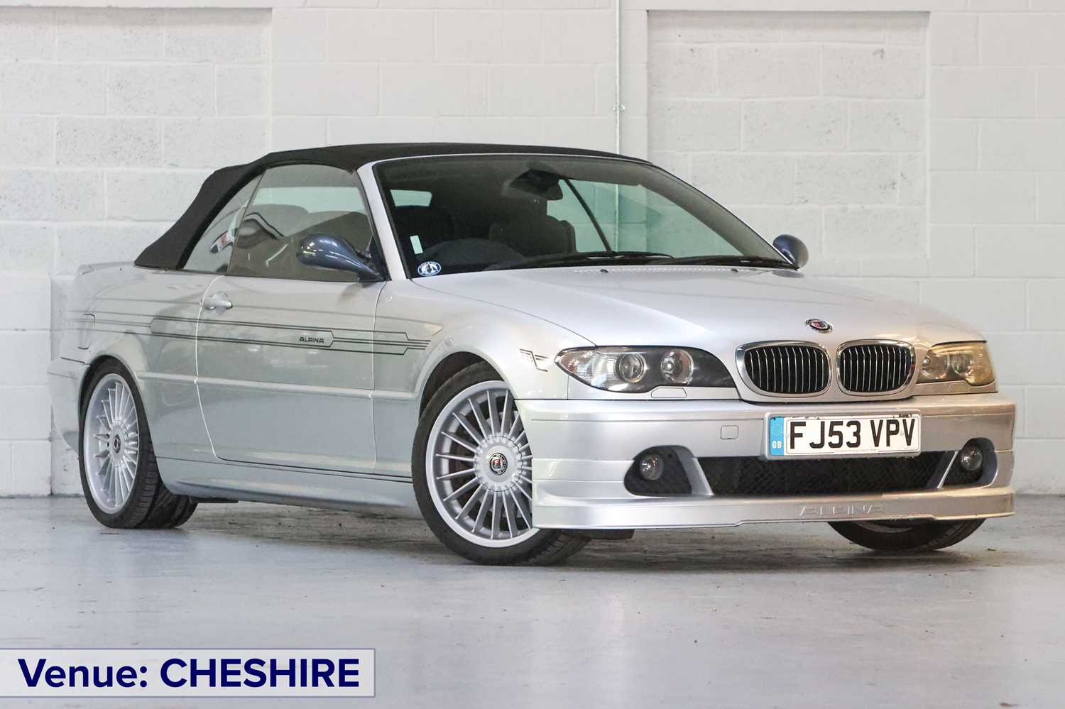 Lot 215 - 2003 BMW Alpina B3 S (E46) Convertible
