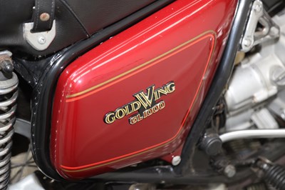 Lot 79 - 1975 Honda GL1000 Gold Wing