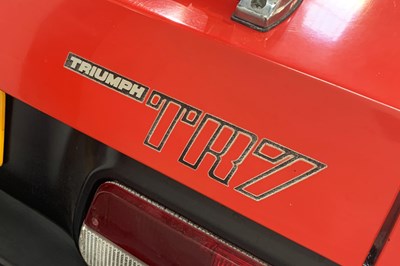 Lot 1976 Triumph TR7