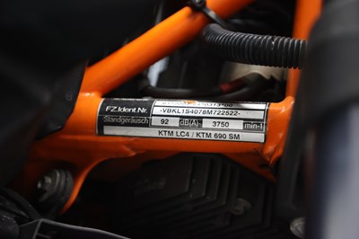 Lot 2 - 2008 KTM 690 SM Supermoto