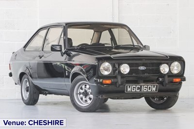 Lot 224 - 1980 Ford Escort 1600 Sport