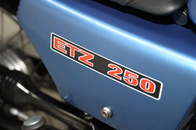 Lot 30 - 1989 MZ ETZ 250