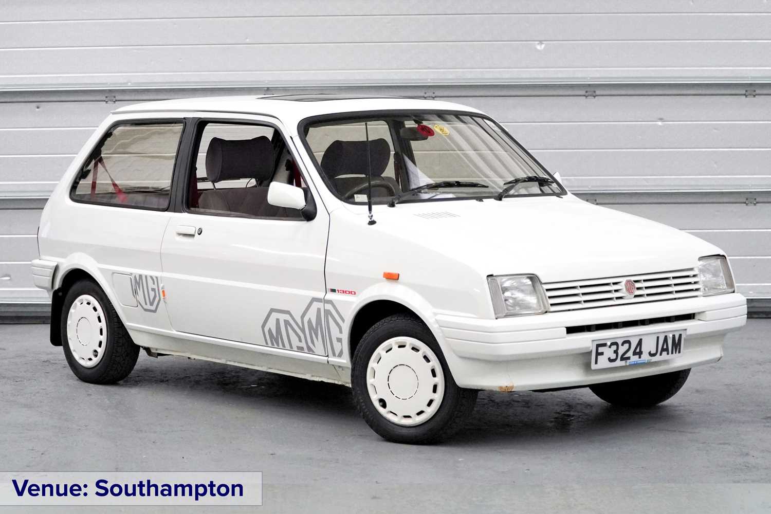 Lot 136 - 1989 MG Metro