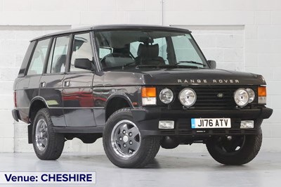 Lot 270 - 1991 Range Rover Vogue SE