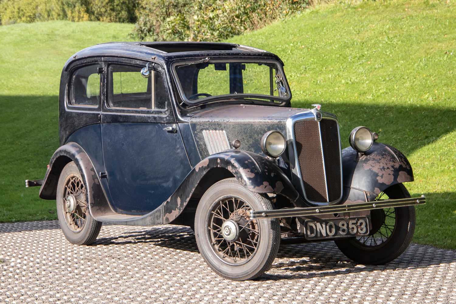 Morris 8 Rear Lot 24 - 1936 Morris Eight Series I Saloon