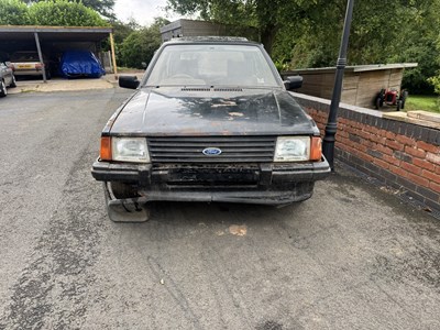 Lot 21 - 1984 Ford Escort XR3i