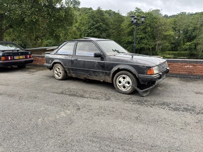 Lot 21 - 1984 Ford Escort XR3i