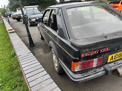 Lot 21 - 1984 Ford Escort XR3i