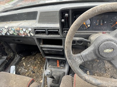 Lot 21 - 1984 Ford Escort XR3i