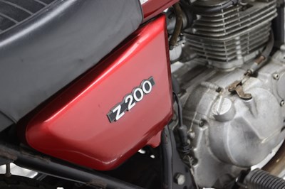 Lot 5 - 1983 Kawasaki Z200 A