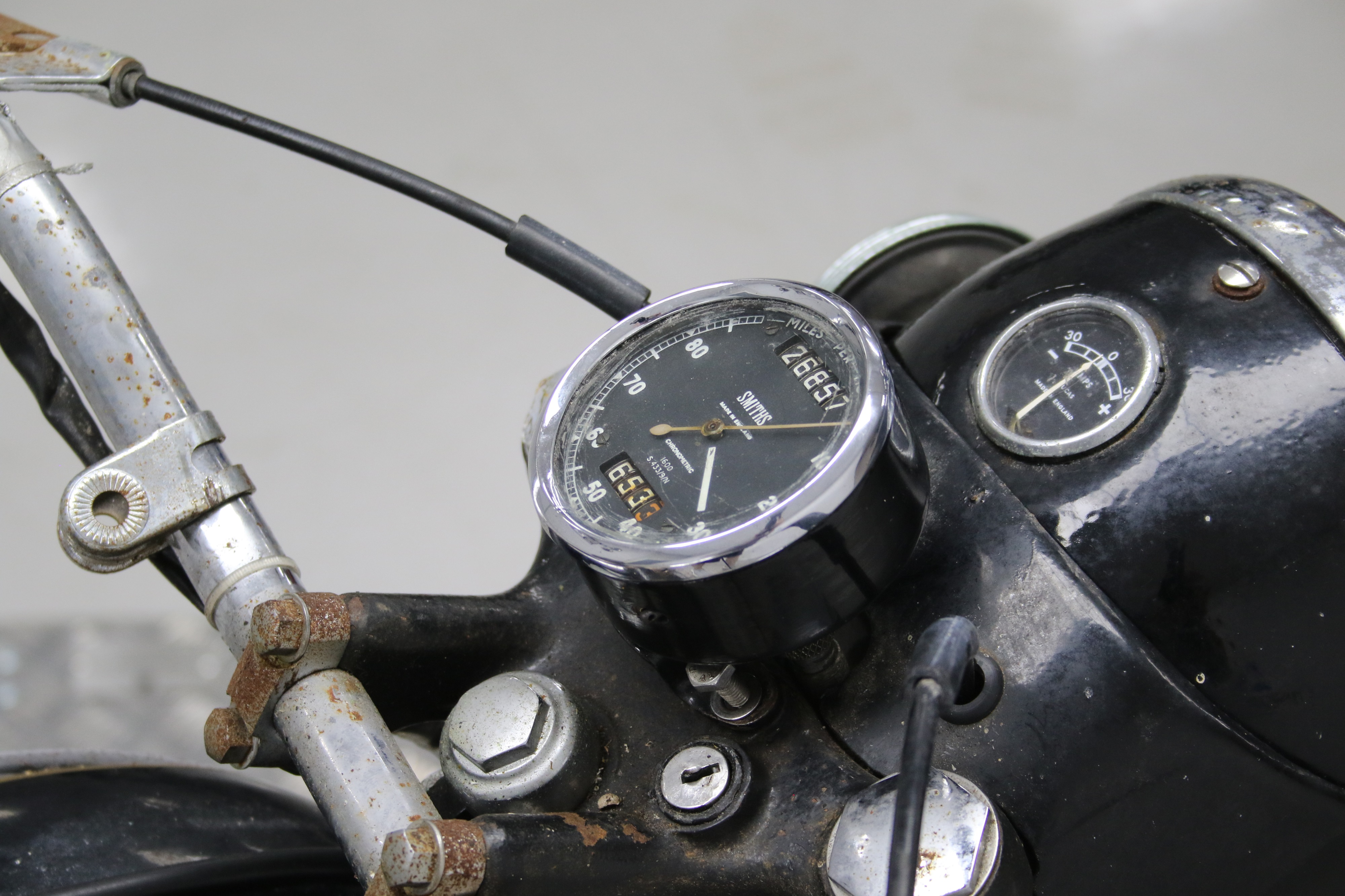 Bsa C12 Rim Lot 53 - 1958 BSA C12
