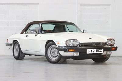 Lot 284 - 1988 Jaguar XJ-S 5.3 Convertible