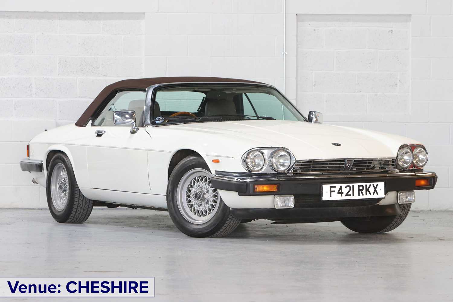 Lot 284 - 1988 Jaguar XJ-S 5.3 Convertible