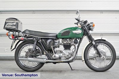 Lot 101 - 1967 Triumph TR6P Saint