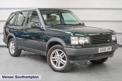 Lot 117 - 2000 Land Rover Range Rover DSHE AUTO