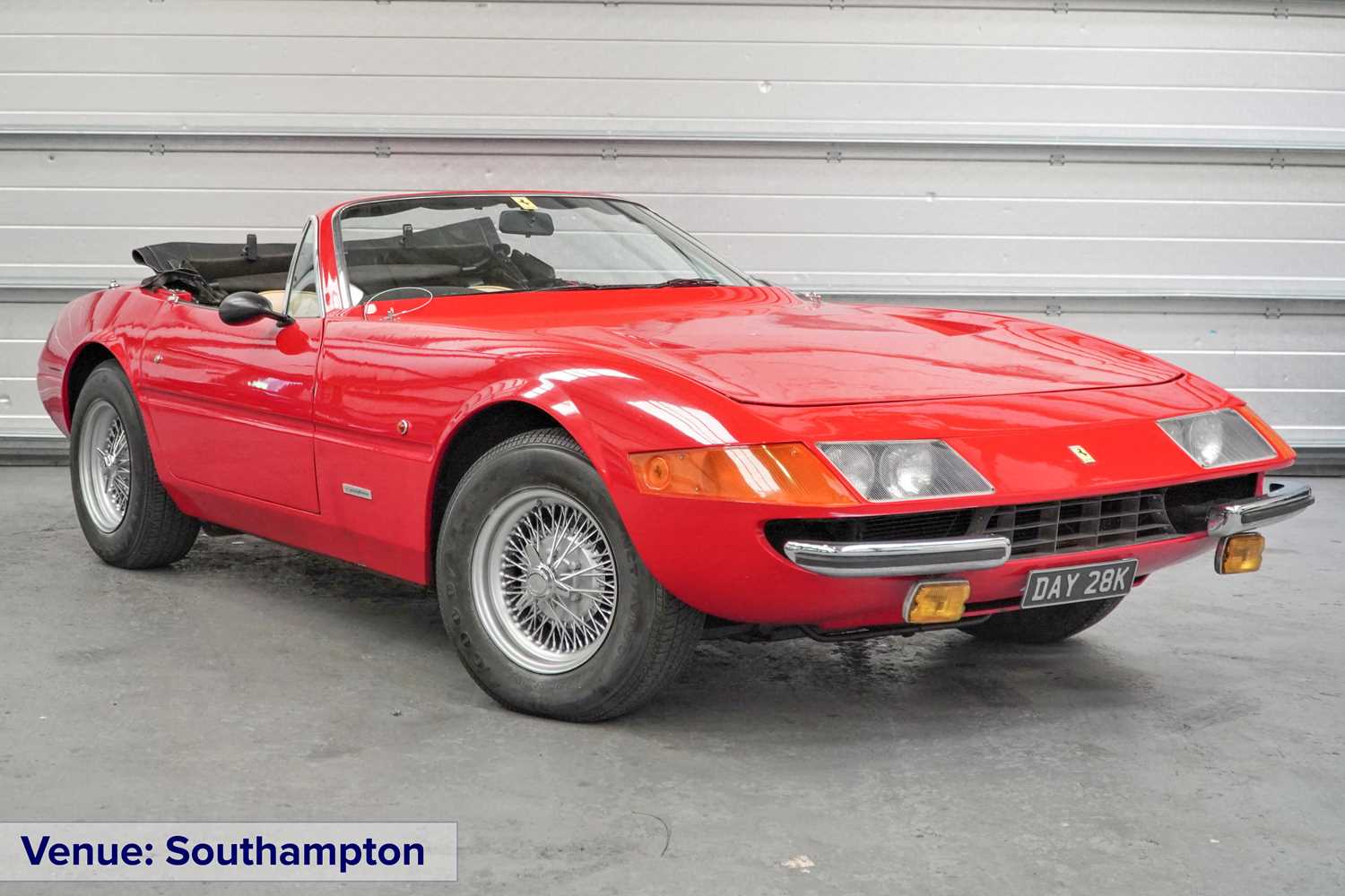 Lot 133 - 1997 Southern Road Craft SR V12 Daytona Spyder Replica