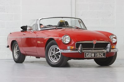 Lot 1972 MG B Roadster