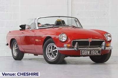 Lot 211 - 1972 MG B Roadster