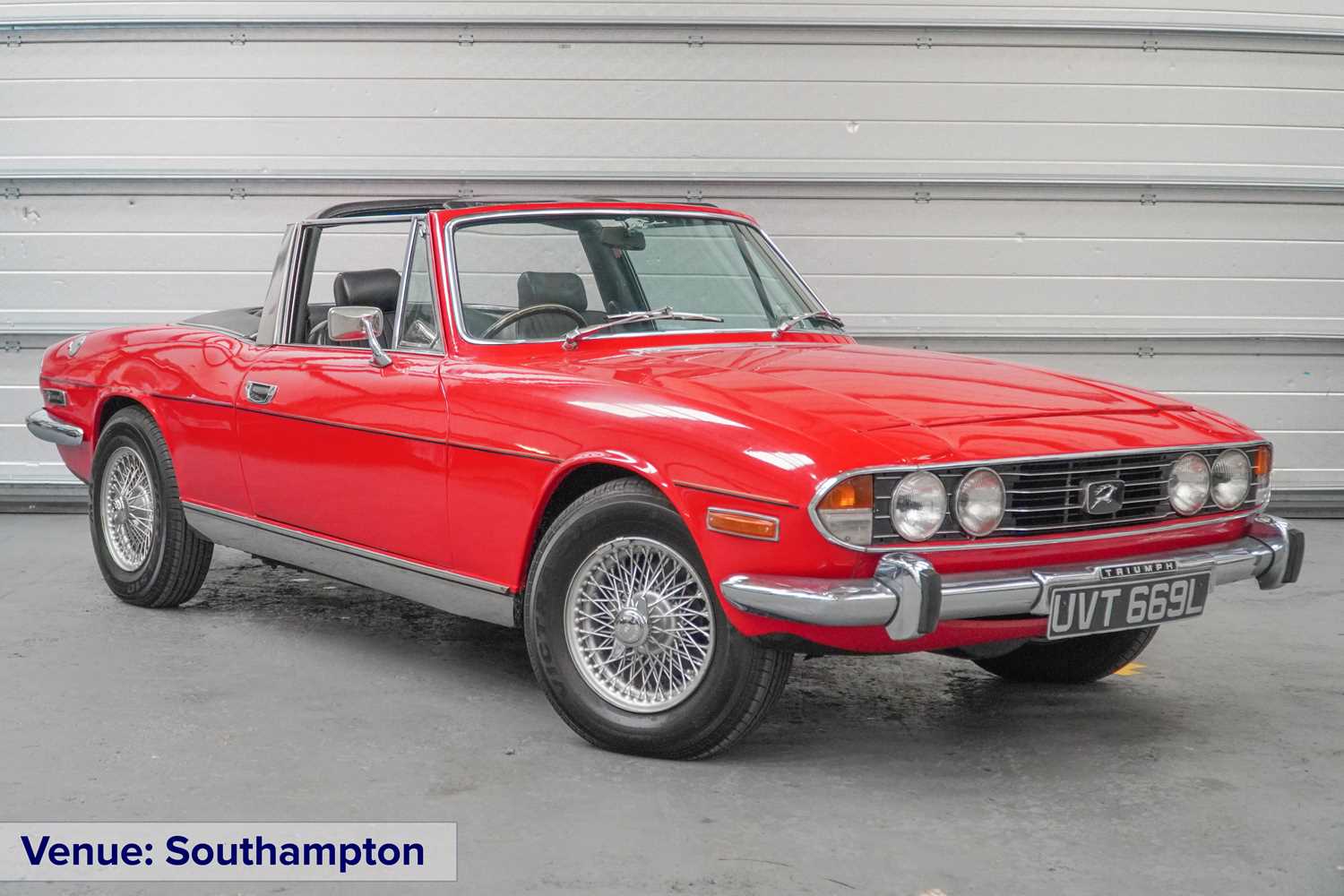 Lot 124 - 1973 Triumph Stag