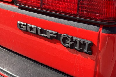 Lot 206 - 1986 Volkswagen Golf GTi
