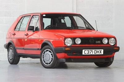 Lot 206 - 1986 Volkswagen Golf GTi