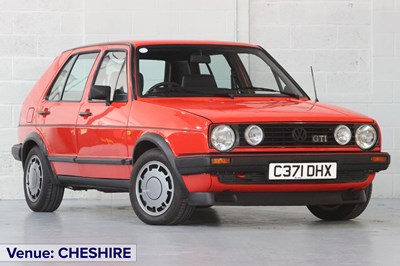 Lot 206 - 1986 Volkswagen Golf GTi