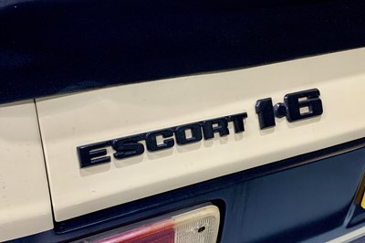 Lot 1980 Ford Escort 1600 Sport