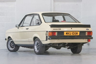 Lot 257 - 1980 Ford Escort 1600 Sport