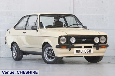 Lot 257 - 1980 Ford Escort 1600 Sport