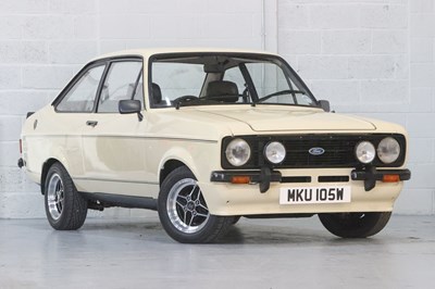 Lot 257 - 1980 Ford Escort 1600 Sport