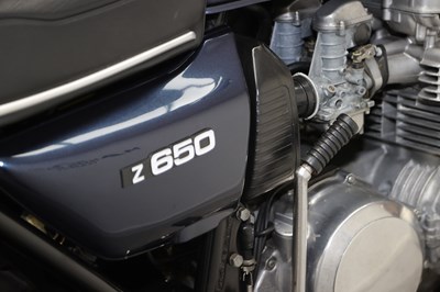 Lot 12 - 1980 Kawasaki Z650