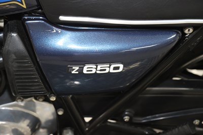 Lot 12 - 1980 Kawasaki Z650