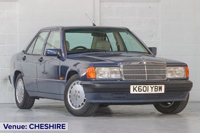 Lot 256 - 1993 Mercedes-Benz 190 E 2.0