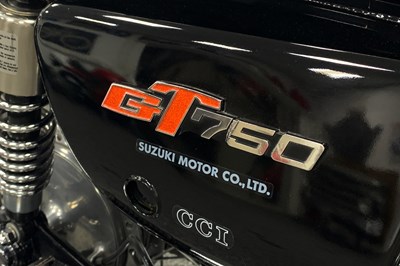 Lot 50 - 1978 Suzuki GT750