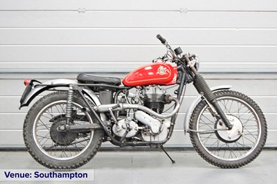 Lot 102 - 1954 Ariel 350cc Single Trials Bike