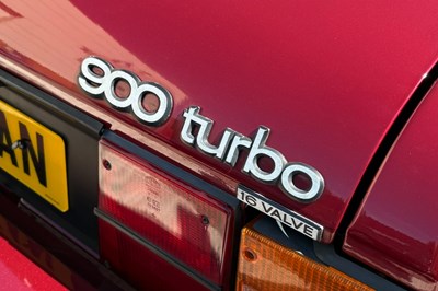 Lot 290 - 1993 Saab 900 Turbo Ruby Edition