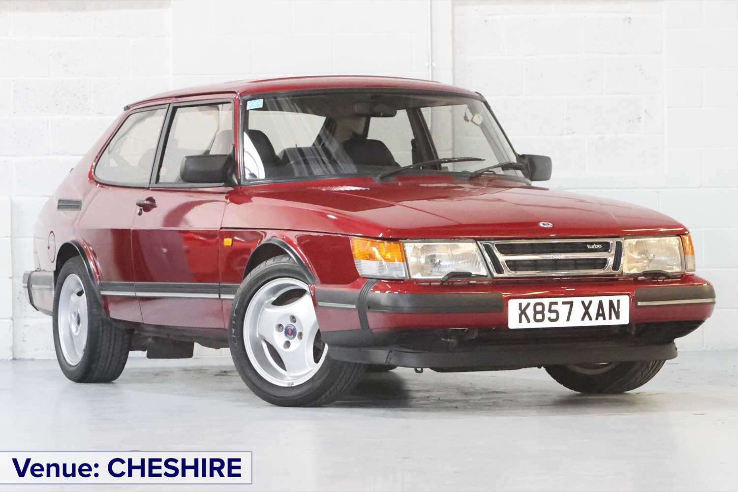 Lot 290 - 1993 Saab 900 Turbo Ruby Edition