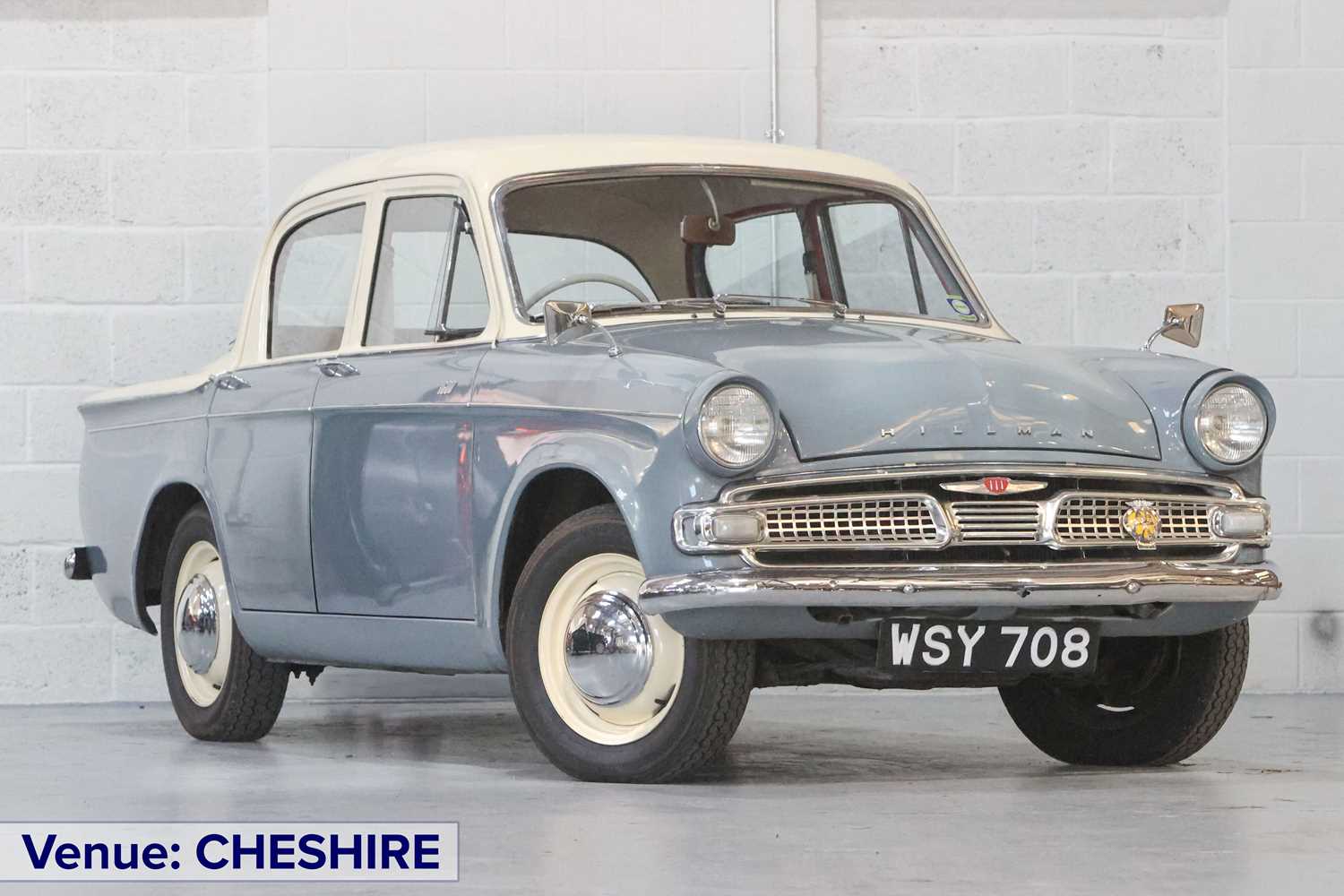 Lot 276 - 1962 Hillman Minx Deluxe