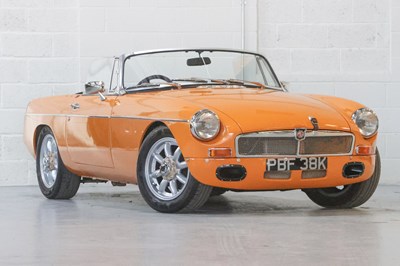 Lot 272 - 1972 MG B Roadster