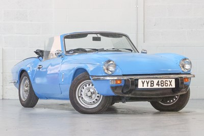 Lot 201 - 1981 Triumph Spitfire 1500