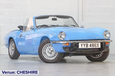 Lot 201 - 1981 Triumph Spitfire 1500