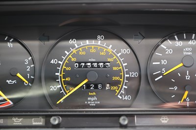Lot 1986 Mercedes-Benz 190 E 2.0
