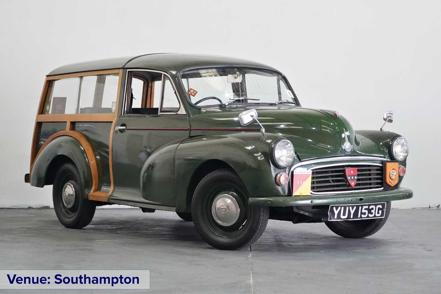 Lot 137 - 1969 Morris Minor 1000