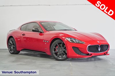 Lot 124 - 2013 Maserati GranTurismo Sport S-A