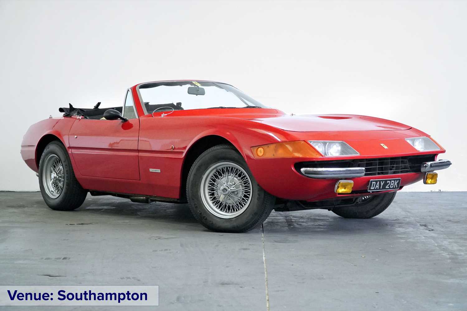 Lot 149 - 1997 Southern Road Craft SR V12 Daytona Spyder Replica