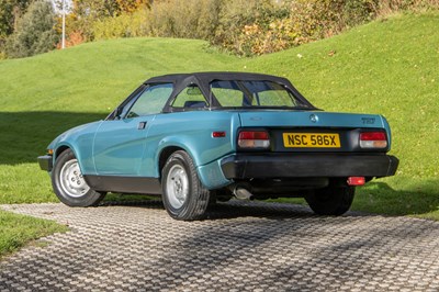 Lot 30 - 1982 Triumph TR7 Convertible