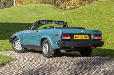 Lot 30 - 1982 Triumph TR7 Convertible