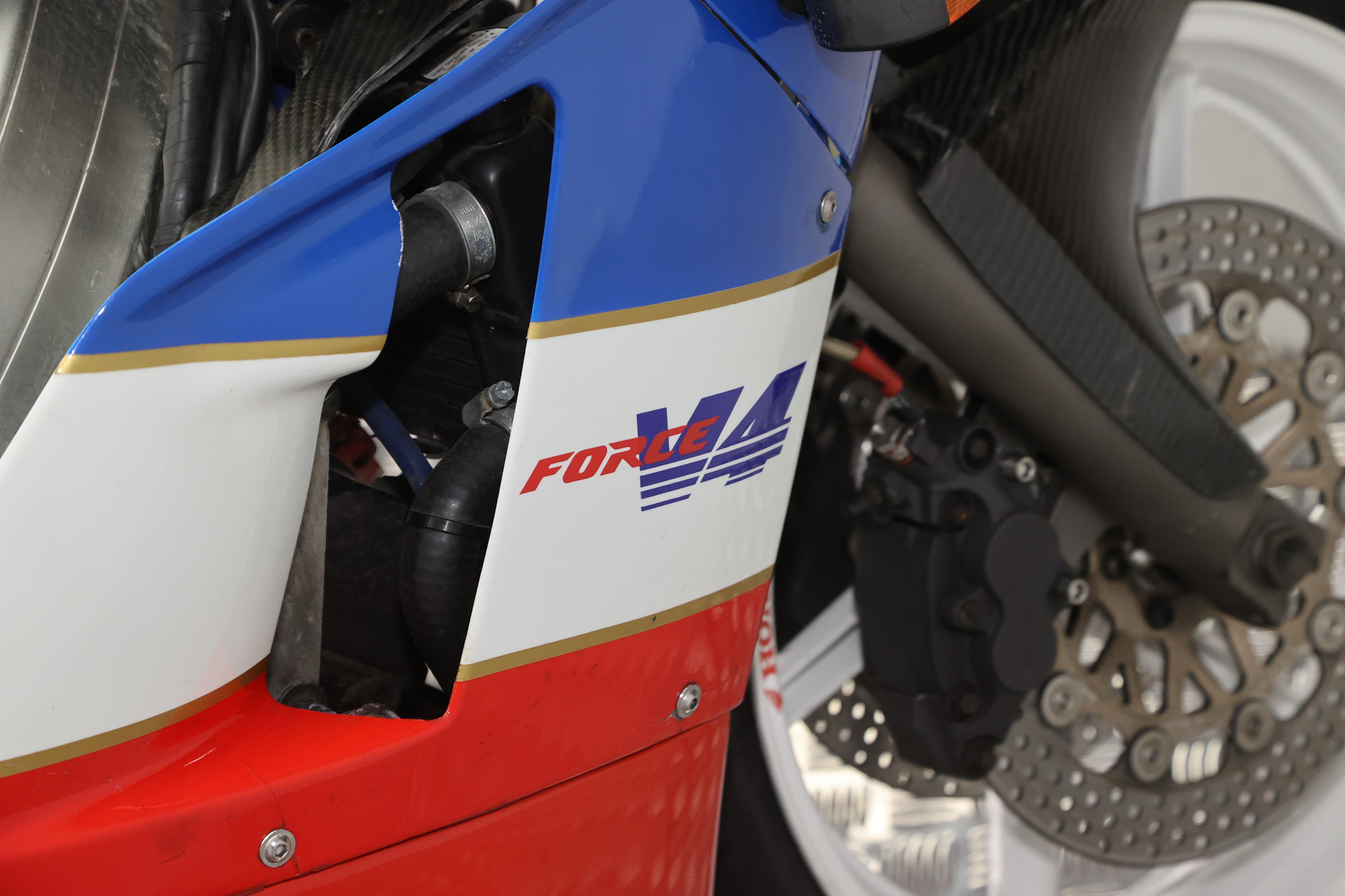 Culasse Arrière Honda VFR 400 R 1989-1990 - Avec Arbres à Cames, Couvre Culasse - Étanchéité à Revoir