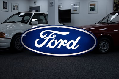 Lot 48 - Large Ford Main dealer Illuminated Showroom Sign