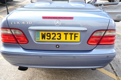 Lot 2000 Mercedes CLK 430 Elegance